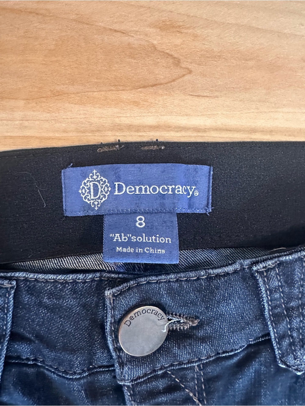 Democracy Dark Blue Skinny Jeans - Picture 2 of 3